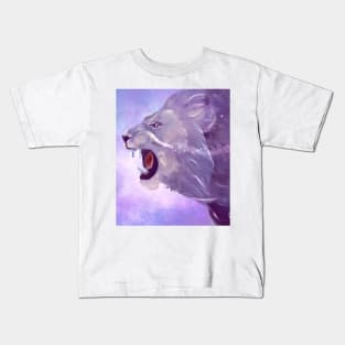 Lion roar Kids T-Shirt